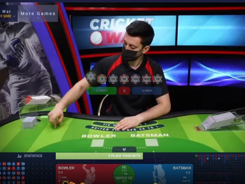 Khuyến mãi BK8 đang áp dụng cho casino Cricket War