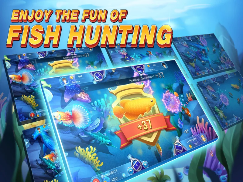 Tính cạnh tranh và đồng đội trong Fish Hunter King