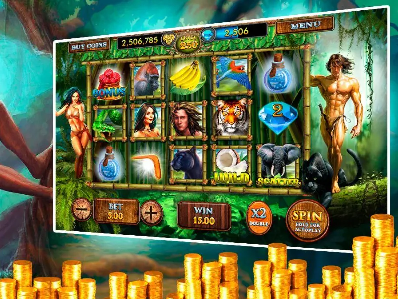 Slot quay thưởng Tarzan có gì hấp dẫn bet thủ?